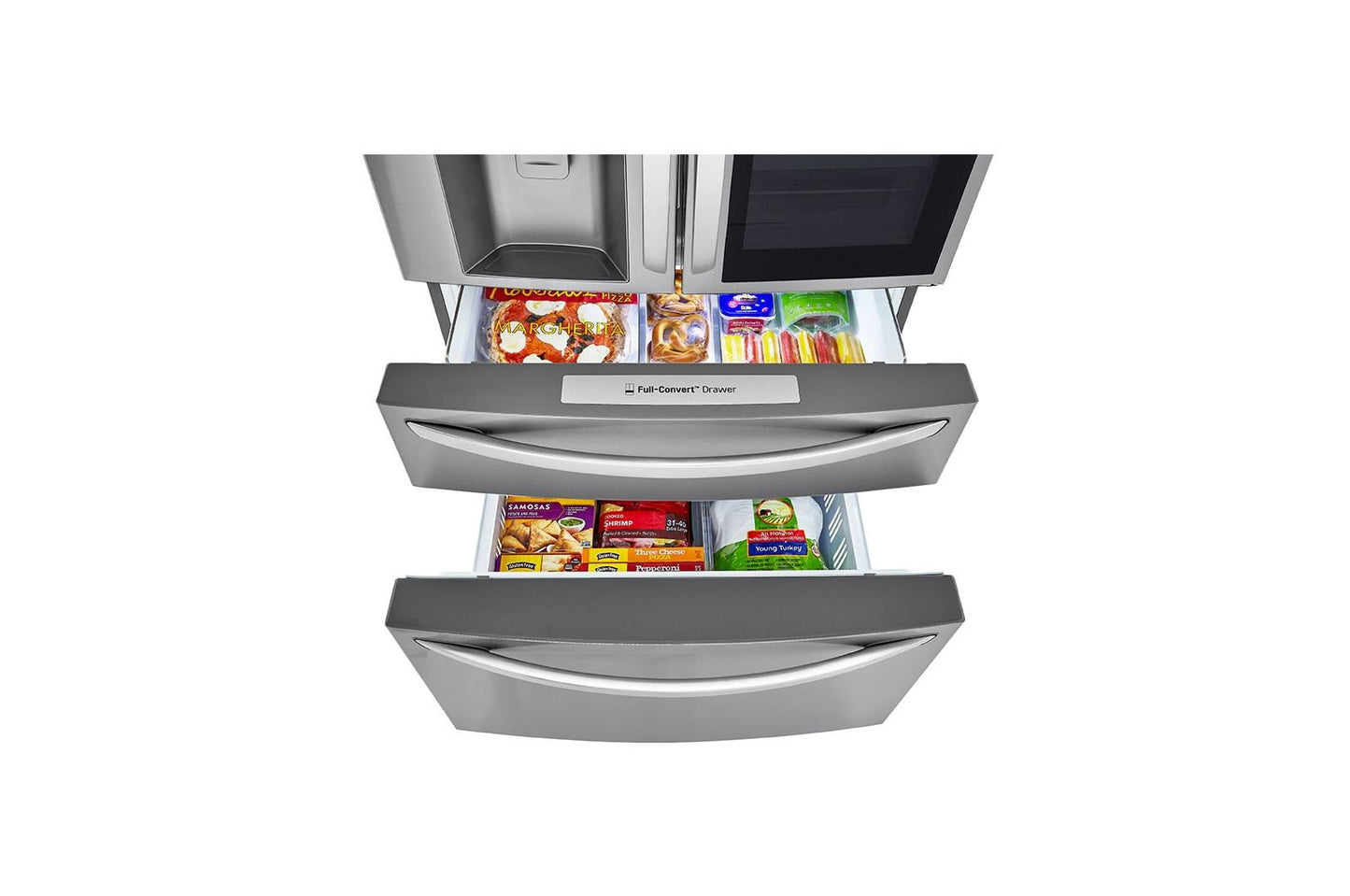 Lg LRMVC2306S 23 cu. ft. Smart Wi-Fi Enabled InstaView® Door-in-Door® Counter-Depth Refrigerator with Craft Ice™ Maker