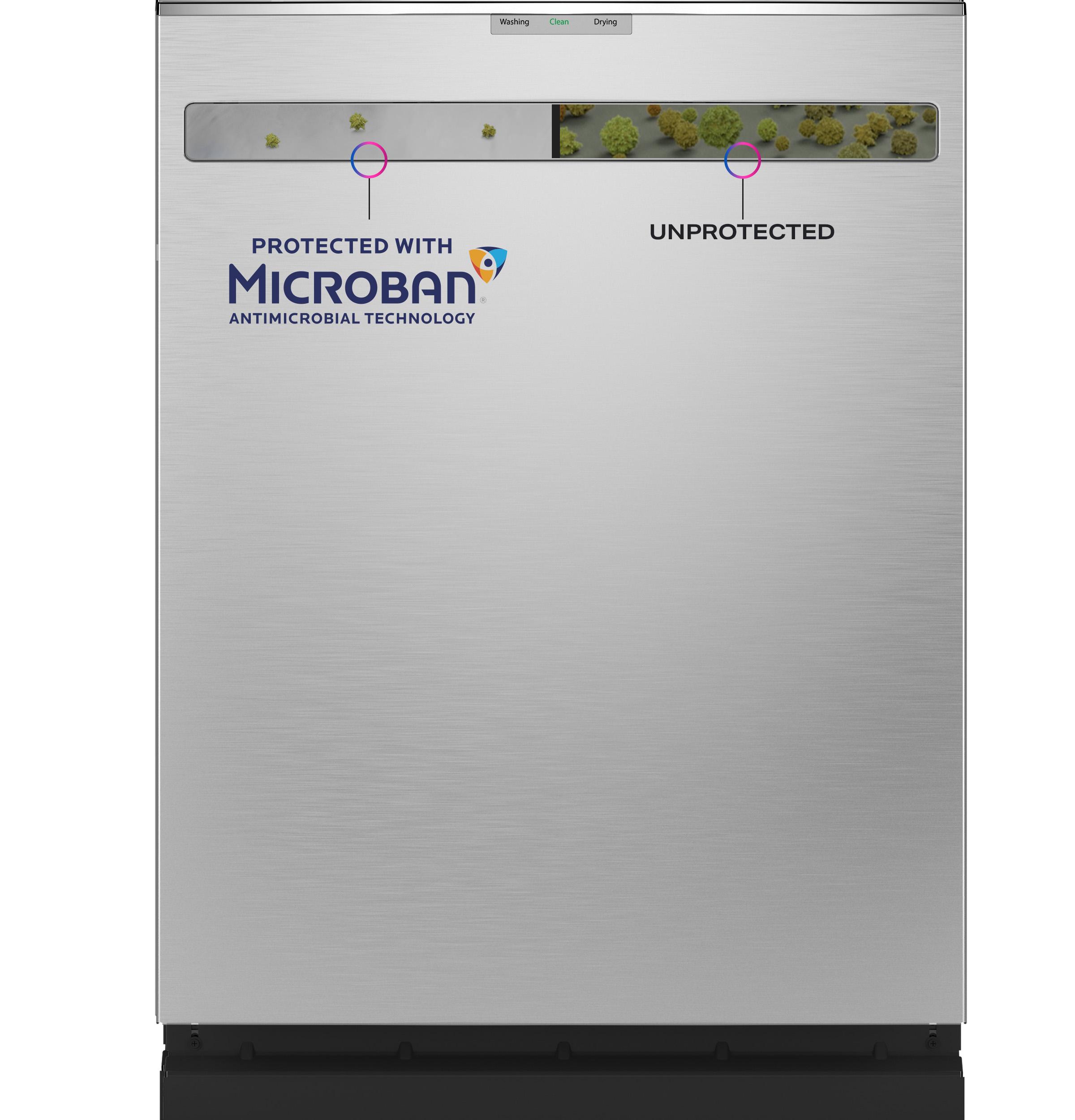 GE Profile™ ENERGY STAR® UltraFresh System Dishwasher with Stainless Steel Interior