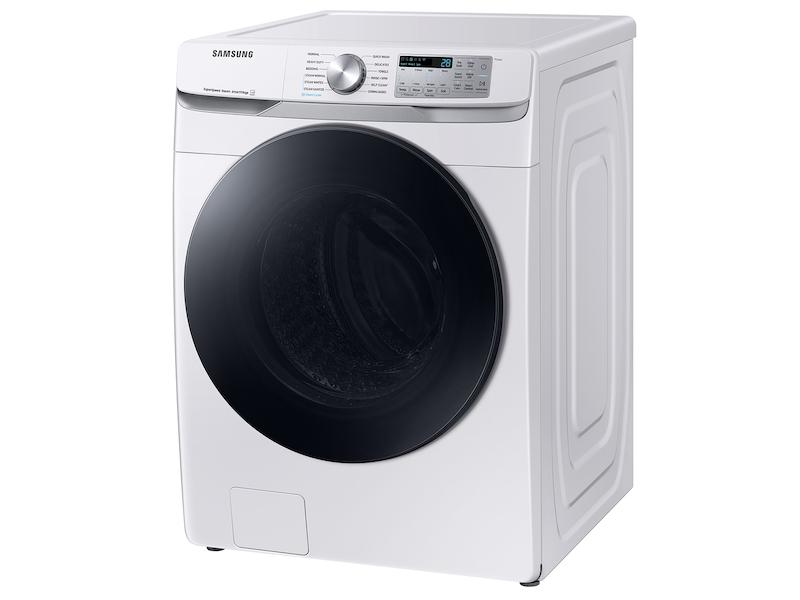 Samsung 4.5 cu. ft. Large Capacity Smart Front Load Washer with Super Speed Wash - White