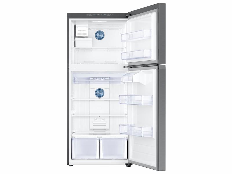 18 cu. ft. Top Freezer Refrigerator with FlexZone™ and Ice Maker in Stainless Steel