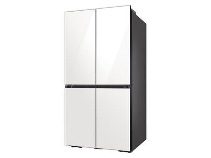 Bespoke 4-Door Flex™ Refrigerator (29 cu. ft.) in White Glass (2021)