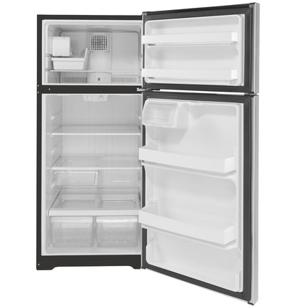 GIE17GSNRSS GE® ENERGY STAR® 16.6 Cu. Ft. Top-Freezer Refrigerator