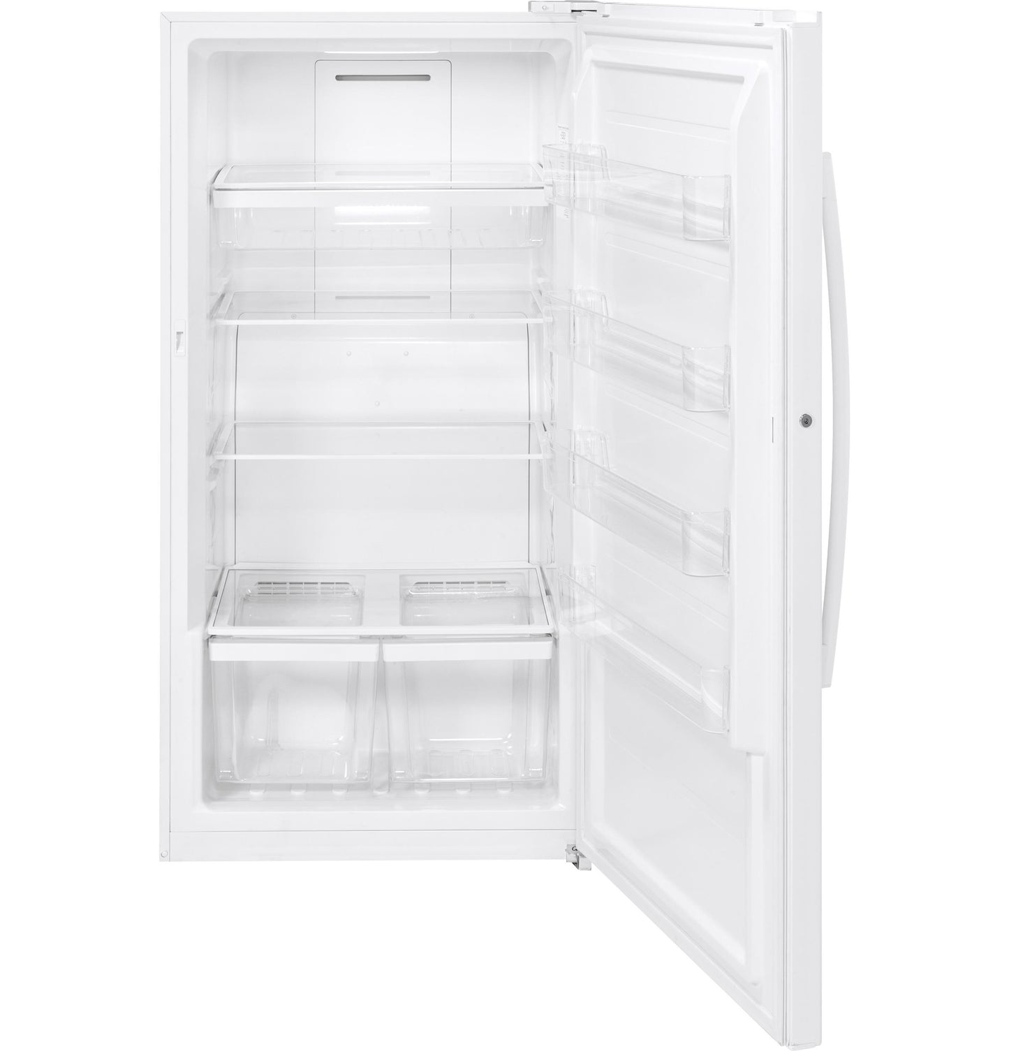 FUF17DLRWW GE® ENERGY STAR® 17.3 Cu. Ft. Frost-Free Garage Ready Upright Freezer