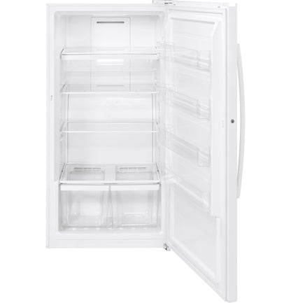 FUF17DLRWW GE® ENERGY STAR® 17.3 Cu. Ft. Frost-Free Garage Ready Upright Freezer