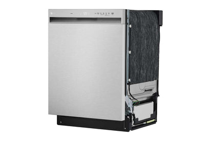 Lg LDFN3432T 24-inch Wide QuadWash™ Front Control Dishwasher - Stainless Steel