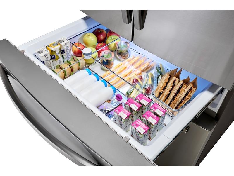 Samsung RF28R7201SR 28 cu. ft. 4-Door French Door Refrigerator in Fingerprint Resistant Stainless Steel
