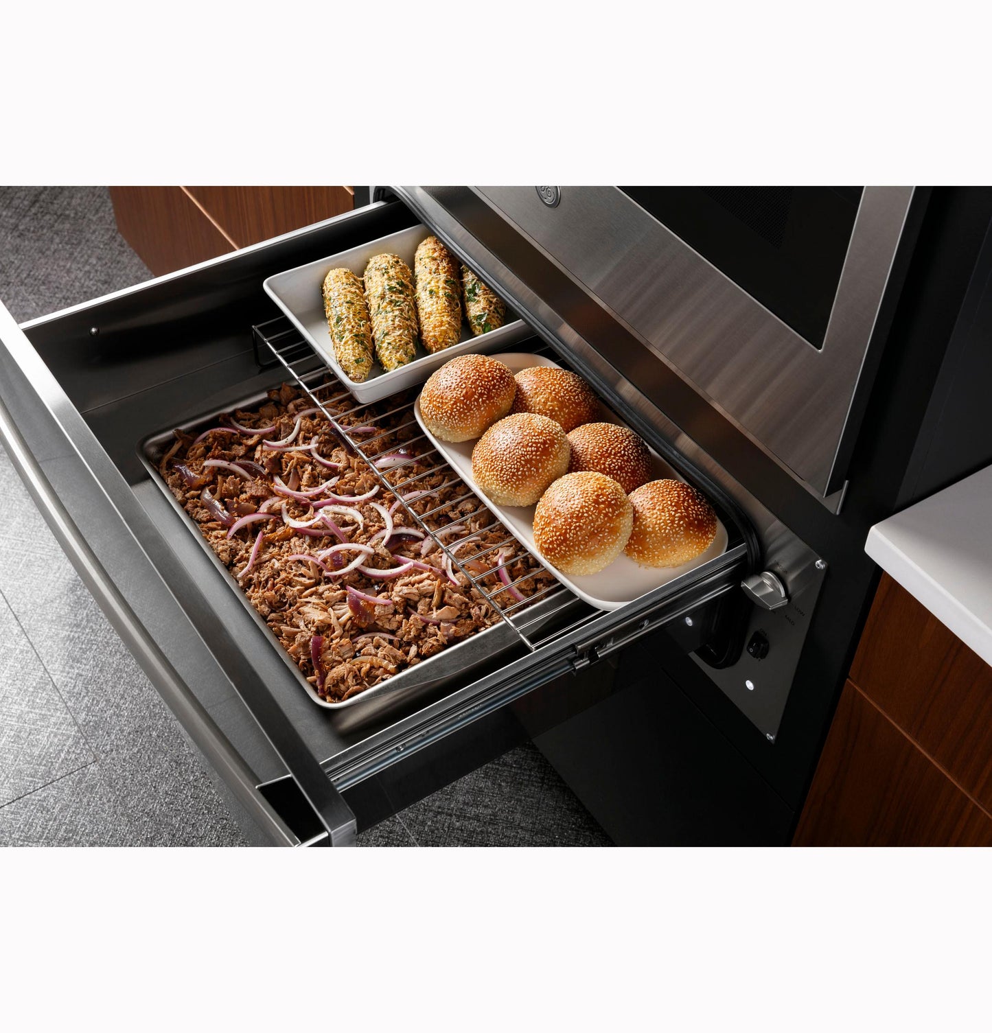 PKW7000SPSS GE Profile™ 27" Warming Drawer