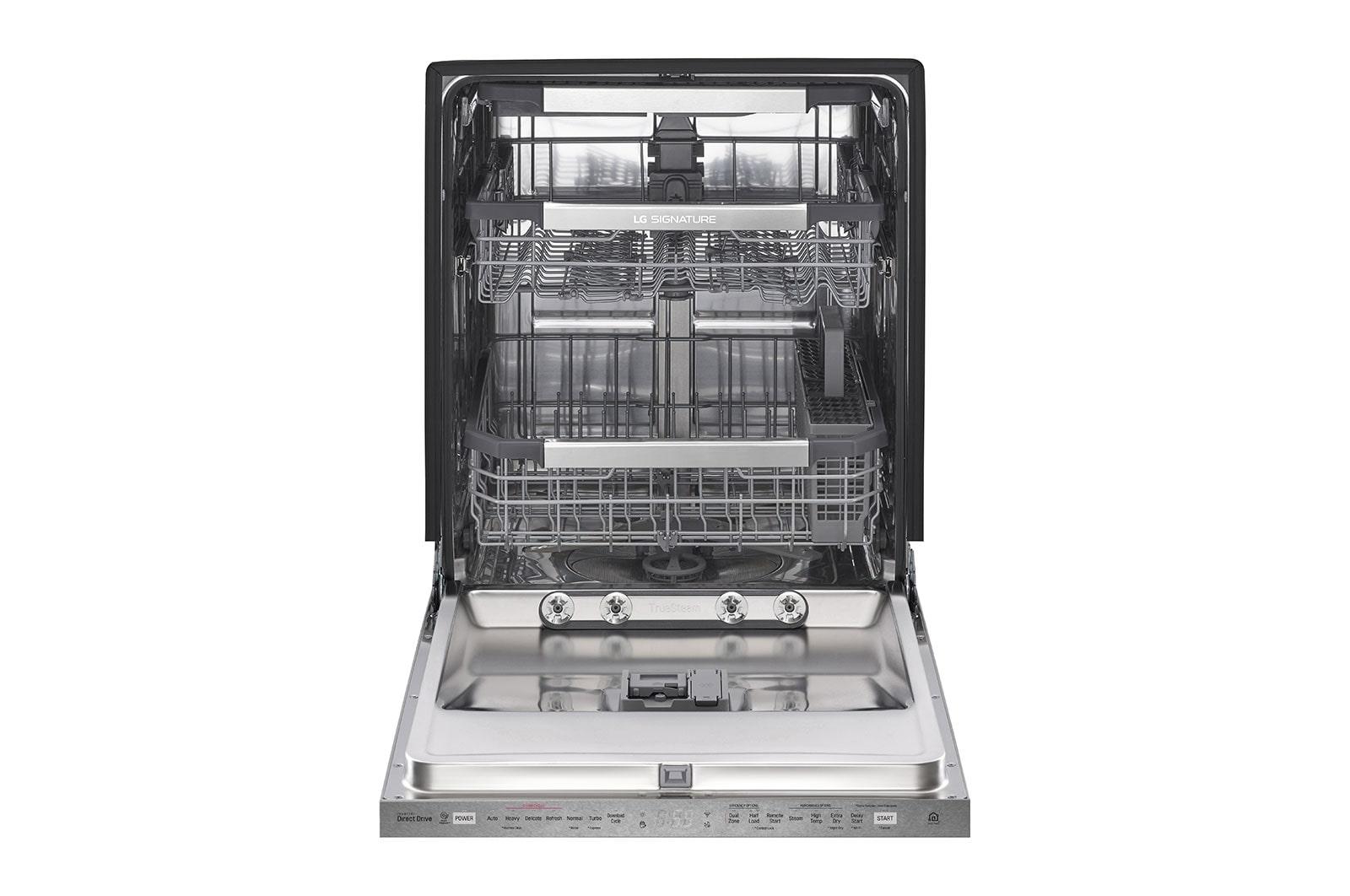 LUDP8908SN LG SIGNATURE Top Control Smart Wi-Fi Enabled Dishwasher with TrueSteam® and QuadWash™