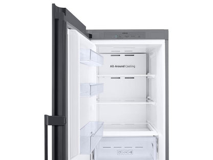 11.4 cu. Ft. Bespoke Flex Column Refrigerator with Flexible Design in Grey Glass