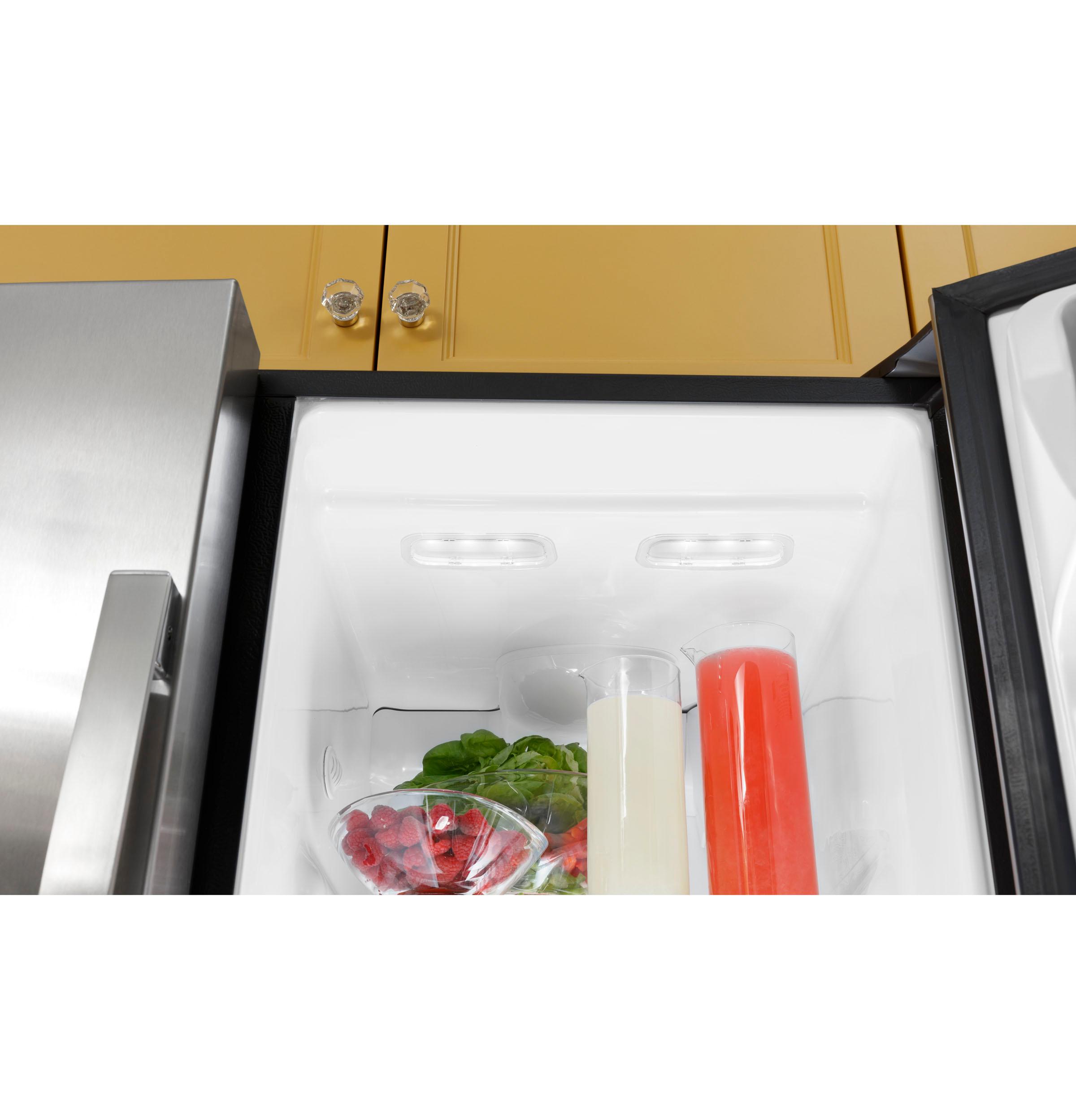 GSS23GGPWW GE® 23.0 Cu. Ft. Side-By-Side Refrigerator