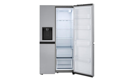 Lg LRSXC2306S 23 cu. ft. Side-by-Side Counter-Depth Refrigerator with Smooth Touch Dispenser