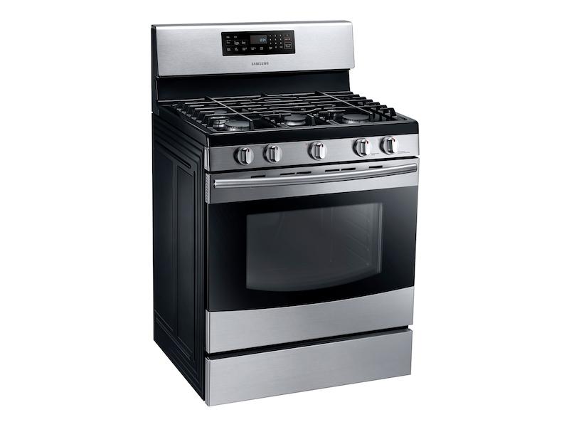 5.8 cu. ft. Gas Range in Stainless Steel