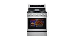 Lg 5.8 cu ft. Smart Wi-Fi Enabled True Convection InstaView® Gas Range with Air Fry