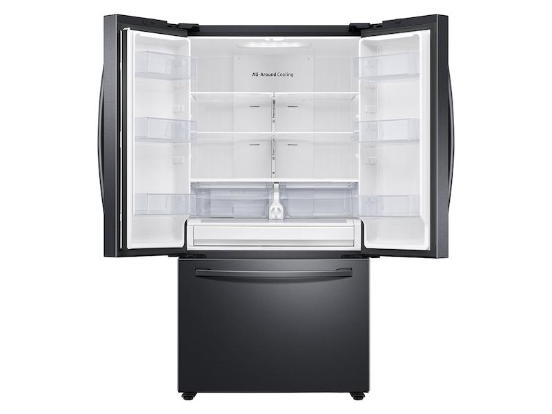 28 cu. ft. 3-Door French Door Refrigerator with Family Hub™ in Black Stainless Steel