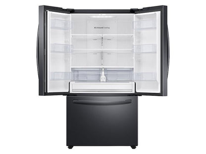 28 cu. ft. 3-Door French Door Refrigerator with Family Hub™ in Black Stainless Steel