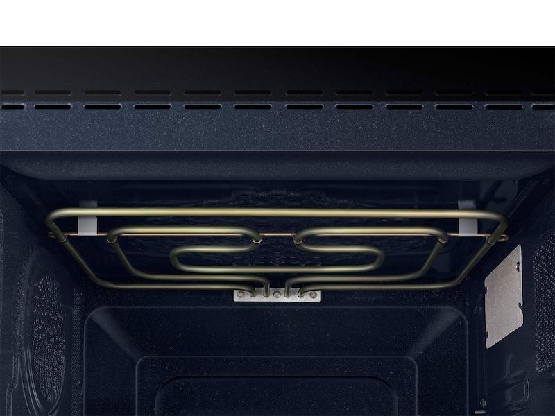 Samsung MC12J8035CT 1.2 cu. ft. PowerGrill Duo™ Countertop Microwave with Power Convection and Built-In Application in Black