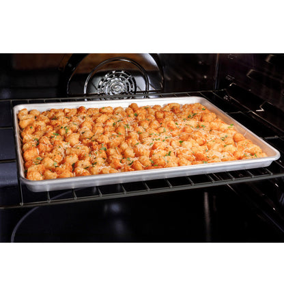PHS93XYPFS GE Profile™ 30" Smart Slide-In Front-Control Induction Fingerprint Resistant Range with In Oven Camera