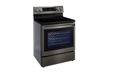 Lg LREL6325D 6.3 cu ft. Smart Wi-Fi Enabled True Convection InstaView® Electric Range with Air Fry