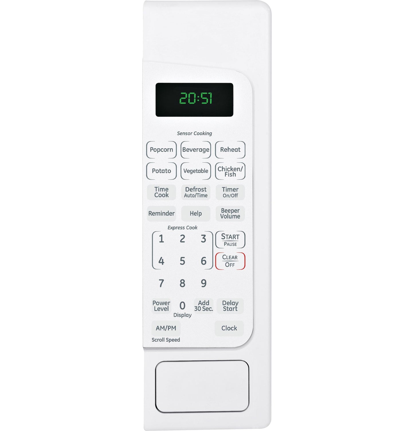 GE® 2.0 Cu. Ft. Capacity Countertop Microwave Oven