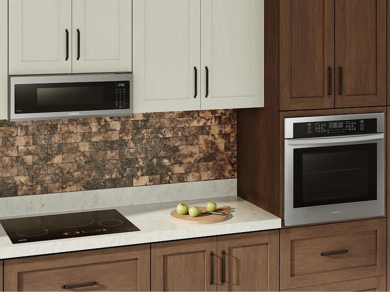 Samsung ME11A7510DS 1.1 cu. ft. Smart SLIM Over-the-Range Microwave with 400 CFM Hood Ventilation, Wi-Fi & Voice Control in Stainless Steel
