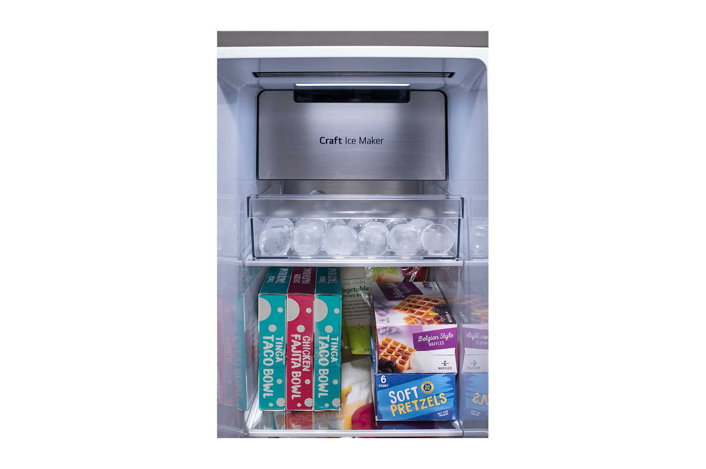 Lg 27 cu. ft. Side-By-Side Door-in-Door® Refrigerator with Craft Ice™