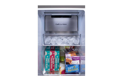 Lg 27 cu. ft. Side-By-Side Door-in-Door® Refrigerator with Craft Ice™