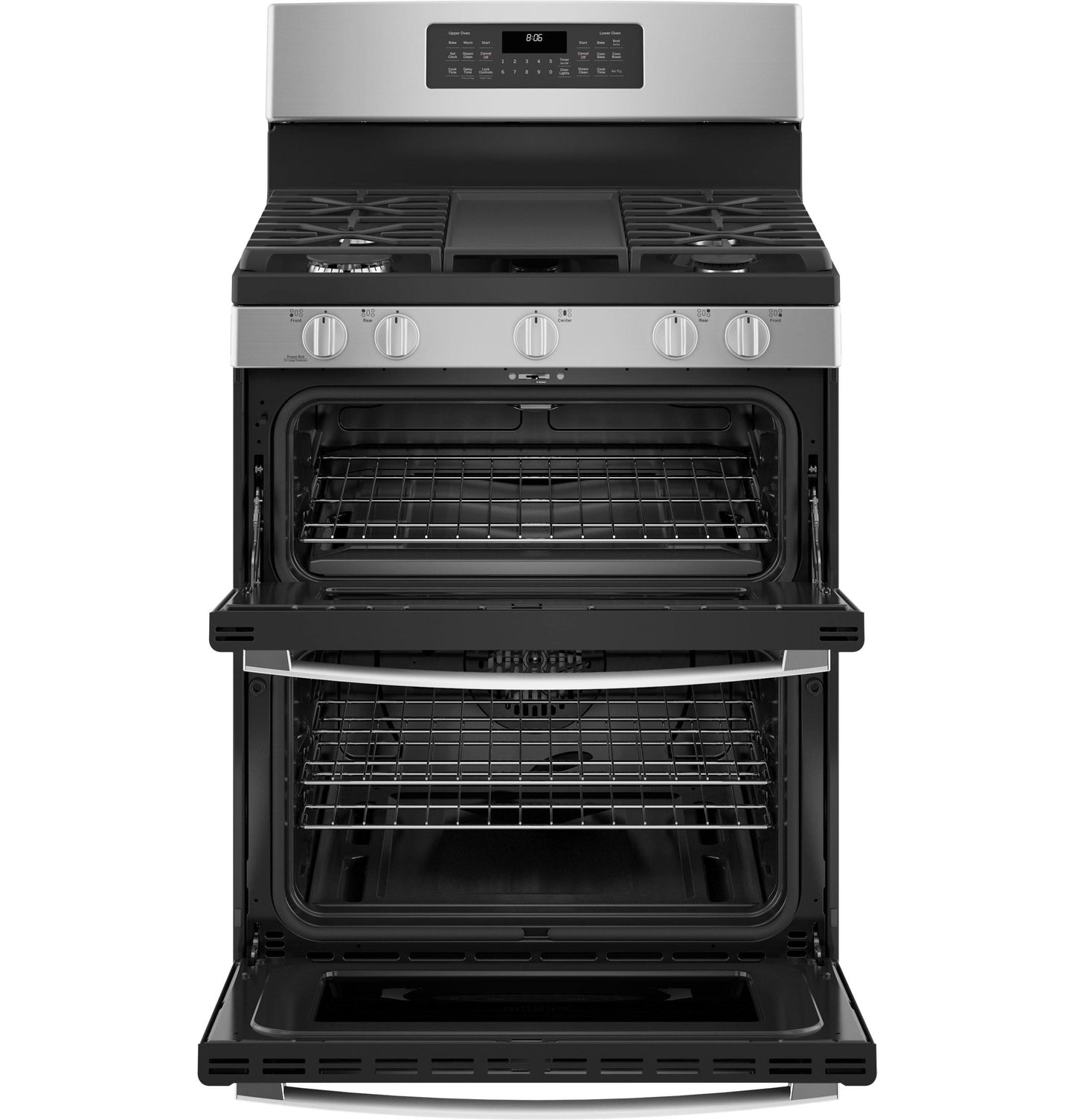 JGBS86SPSS GE 30" Free-Standing Gas Double Oven Convection Range