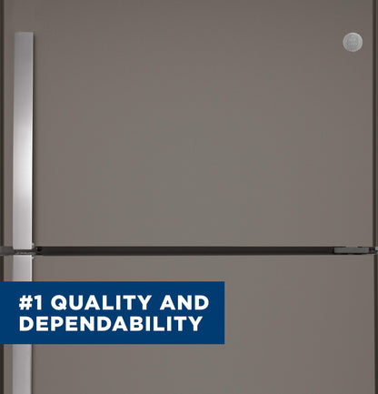 GTS22KMNRES GE® 21.9 Cu. Ft. Garage Ready Top-Freezer Refrigerator