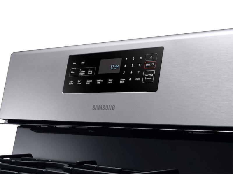 5.8 cu. ft. Gas Range in Stainless Steel