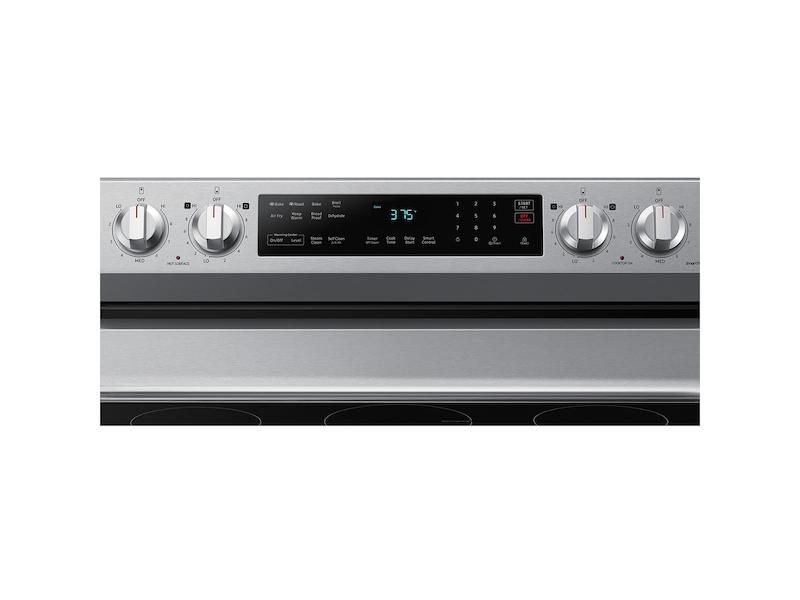 Samsung NE63A6511SS 6.3 cu. ft. Smart Freestanding Electric Range with No-Preheat Air Fry & Convection in Stainless Steel