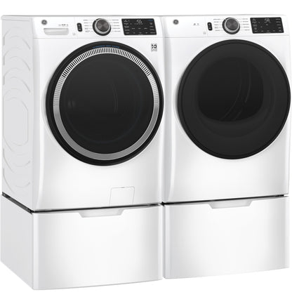 GFW550SSNWW GE® ENERGY STAR 4.8 cu. ft. Capacity Smart Front Load ® Washer with UltraFresh Vent System with OdorBlock™ and Sanitize w/Oxi