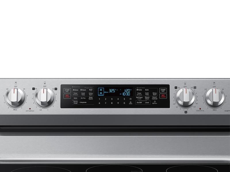 Samsung NE63A6751SS 6.3 cu. ft. Smart Freestanding Electric Range with Flex Duo™, No-Preheat Air Fry & Griddle in Stainless Steel