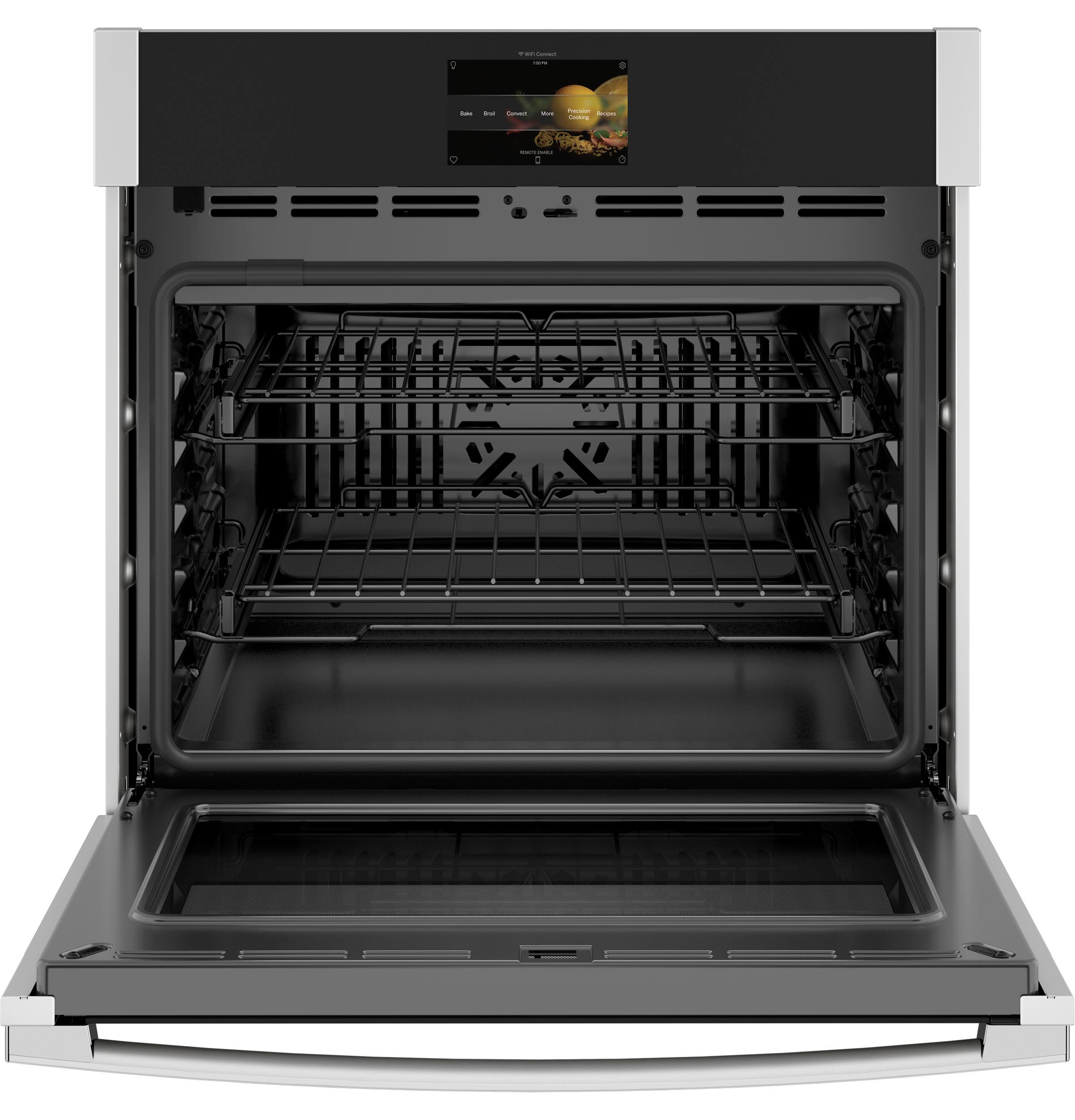 GE Profile™ 30" Smart Built-In Convection Single Wall Oven with In-Oven Camera and No Preheat Air Fry