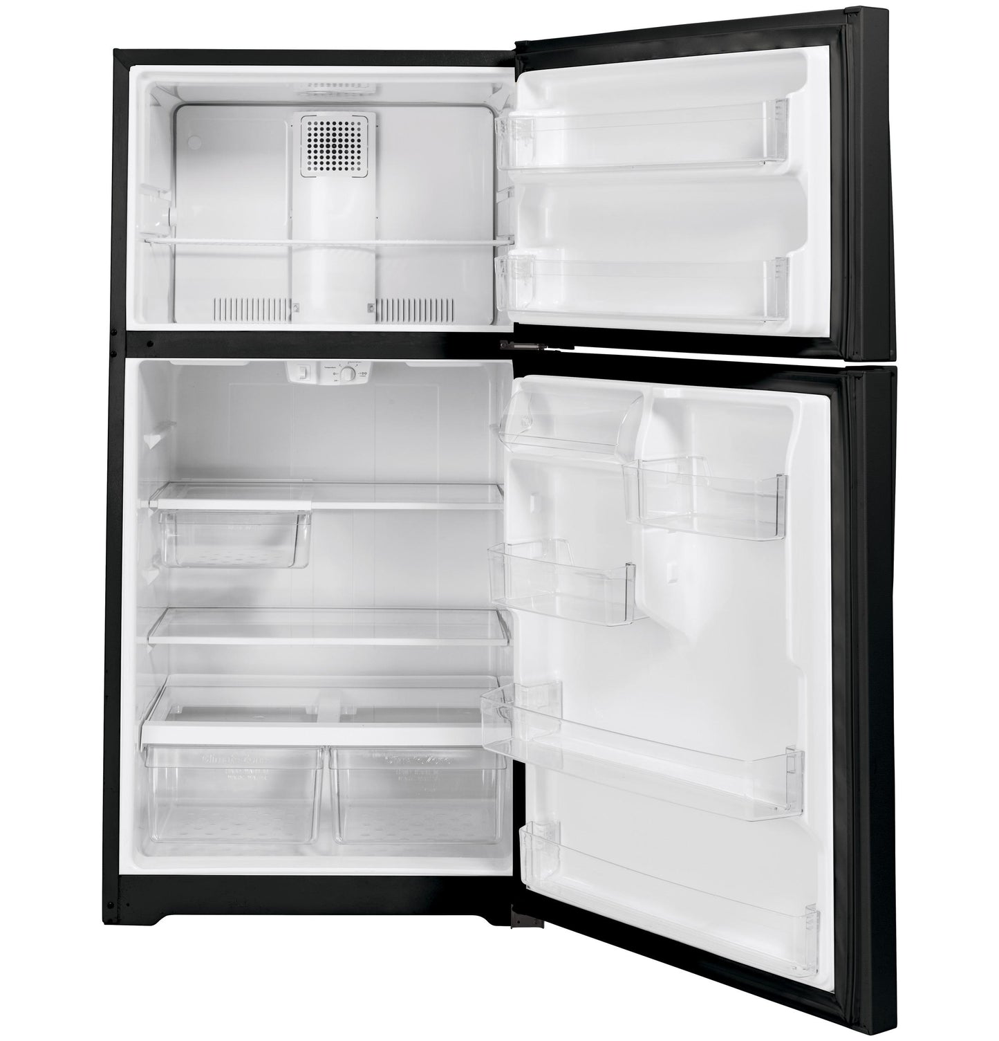 GTE22JTNRBB GE® ENERGY STAR® 21.9 Cu. Ft. Top-Freezer Refrigerator