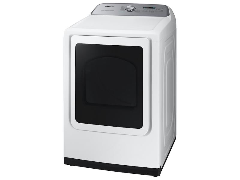 7.4 cu. ft. Smart Electric Dryer with Steam Sanitize+ in White