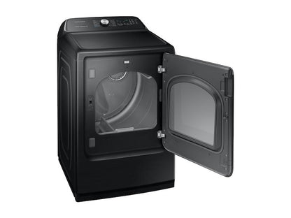 Samsung DVG54R7600V 7.4 cu. ft. Gas Dryer with Steam Sanitize+ in Black Stainless Steel