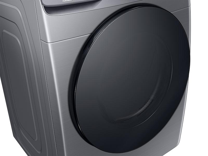 Samsung DVG45B6300P 7.5 cu. ft. Smart Gas Dryer with Steam Sanitize+ in Platinum