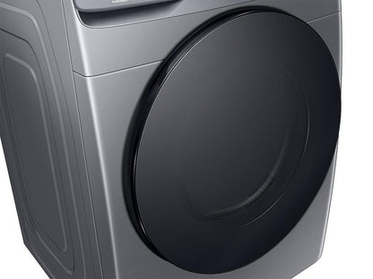 Samsung DVG45B6300P 7.5 cu. ft. Smart Gas Dryer with Steam Sanitize+ in Platinum