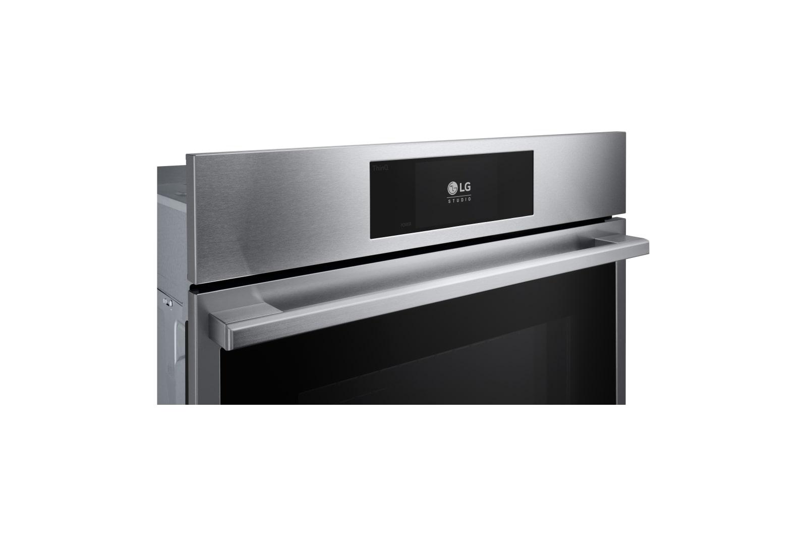 LG STUDIO 4.7 cu. ft. Smart InstaView® Electric Single Built-In Wall Oven with Air Fry