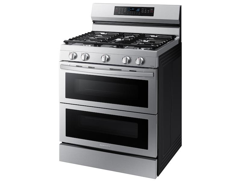 Samsung NX60T8751SG 6.0 Cu ft. Smart Slide-in GAS Range with Flex Duo , Smart Dial & Air Fry in Black Stainless Steel