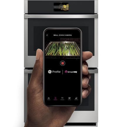PTD9000SNSS GE Profile™ 30" Smart Built-In Convection Double Wall Oven with In-Oven Camera and No Preheat Air Fry
