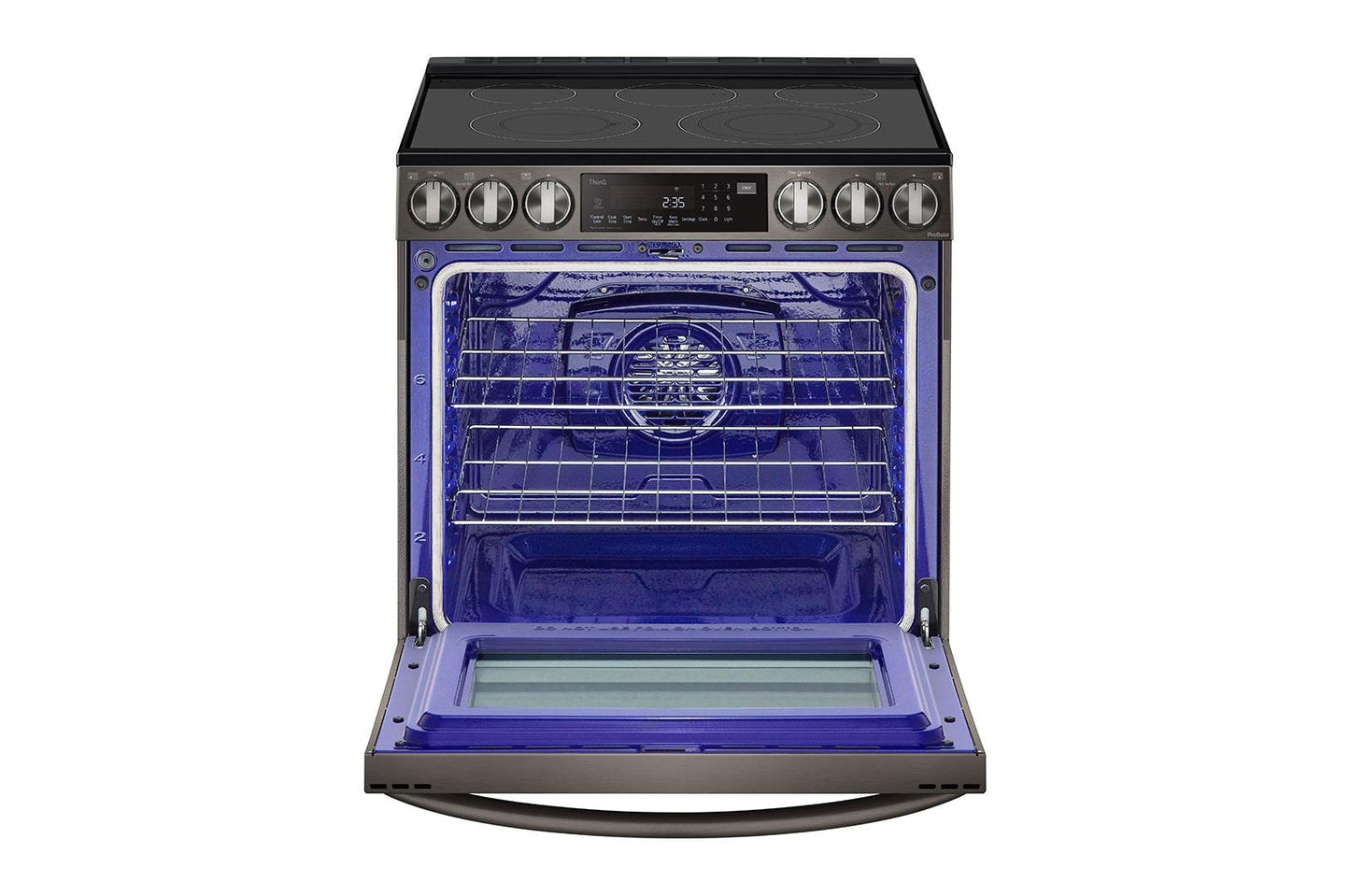 Lg LSEL6335D 6.3 cu ft. Smart wi-fi Enabled ProBake Convection® InstaView® Electric Slide-In Range with Air Fry