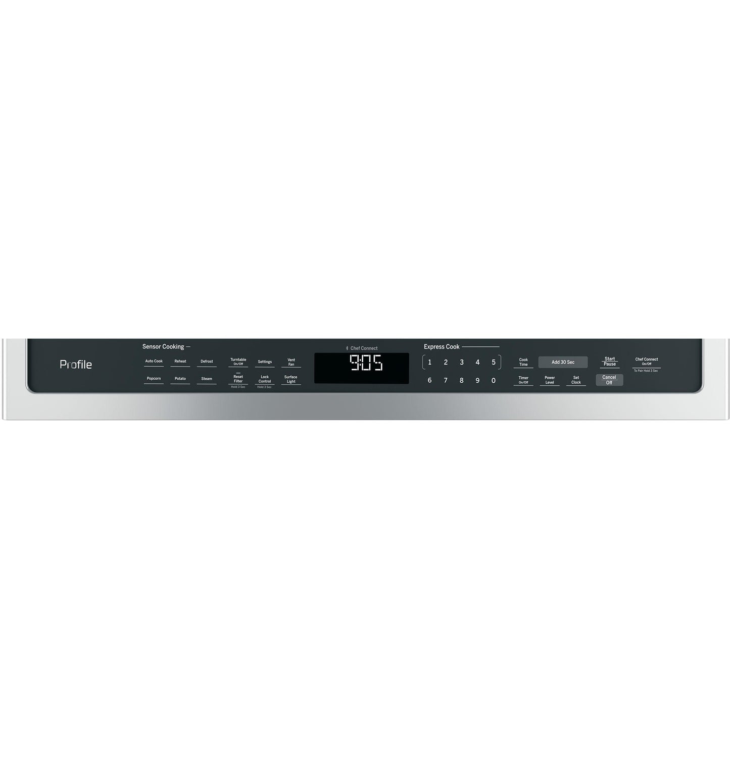 PVM9005SJSS GE Profile™ 2.1 Cu. Ft. Over-the-Range Sensor Microwave Oven