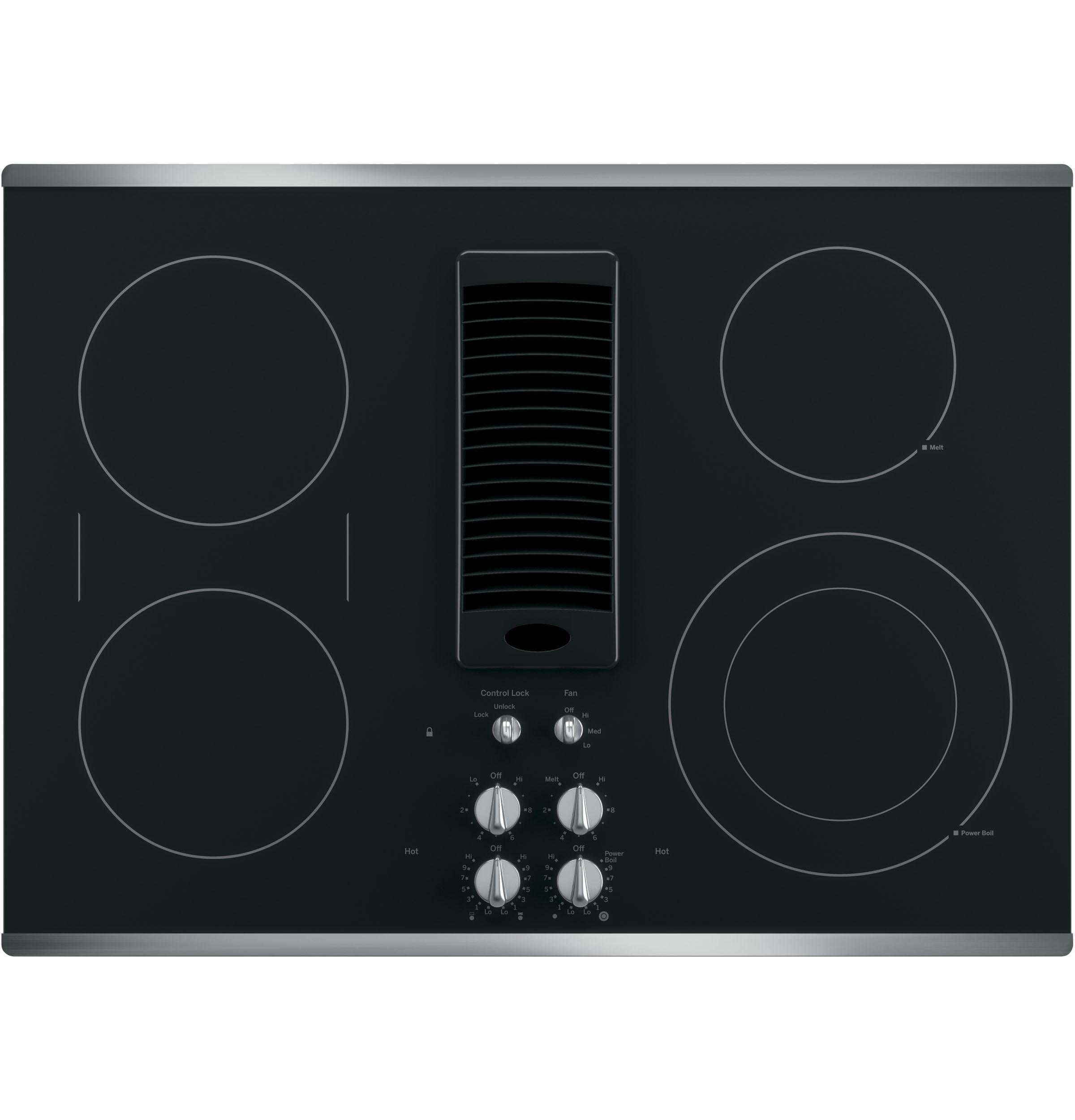 GE Profile 30 Built-In Touch Control Electric Cooktop