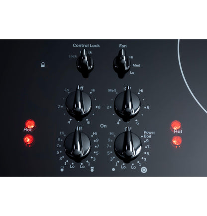 PP9830DRBB GE Profile™ 30" Downdraft Electric Cooktop