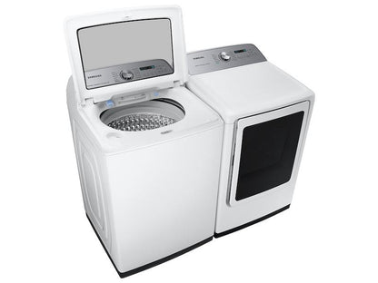 Samsung DVE52A5500W 7.4 cu. ft. Smart Electric Dryer with Steam Sanitize+ in White