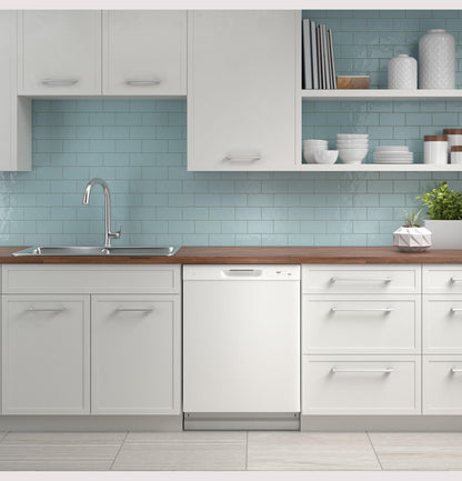GDF535PGRWW GE® ENERGY STAR® Dishwasher with Front Controls