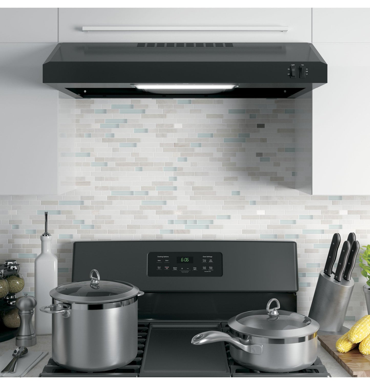 JVX3300DJBB GE® 30" Under The Cabinet Hood