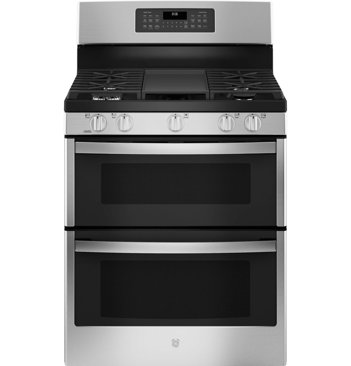 JGBS86SPSS GE 30" Free-Standing Gas Double Oven Convection Range