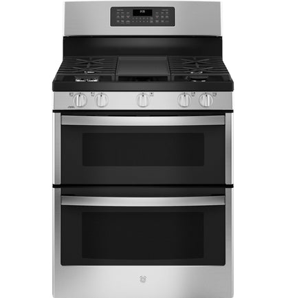 JGBS86SPSS GE 30" Free-Standing Gas Double Oven Convection Range